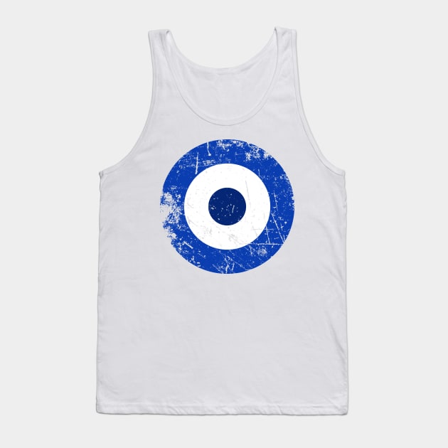 Blues Target Tank Top by FootballArcade